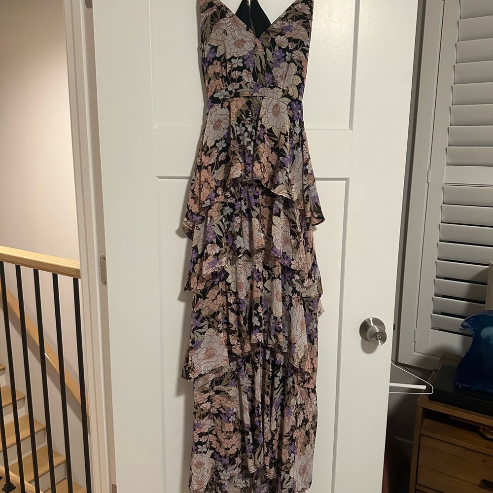 ASTR - Tiered Floral Maxi